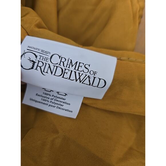 US Harry Potter Hogwarts Hufflepuff Magical Licensed Costume Outfit O/S NEW! - Picture 5 of 9